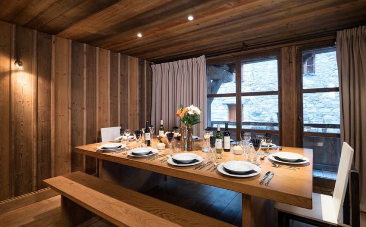 The Farmhouse, Val dIsere, Dining Room